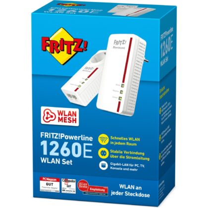 AVM FRITZ!Powerline 1260E WLAN Set