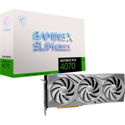 MSI GeForce RTX 4070 GAMING X SLIM 12G WHITE