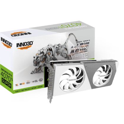 Inno3d GeForce RTX 4070 Ti SUPER TWIN X2 OC WHITE