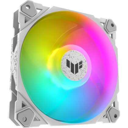 Asus TUF Gaming TF120 ARGB-Gehäuselüfter White Edition 3IN1