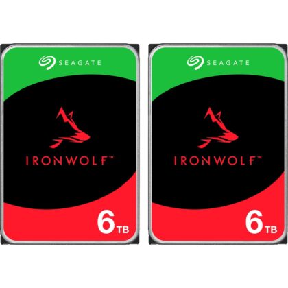 Seagate IronWolf NAS 2 x 6 TB Bundle