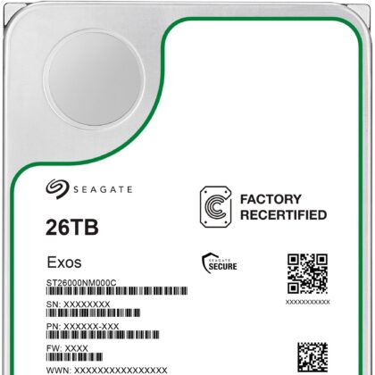 Seagate Exos 26 TB Generalüberholt