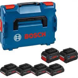 Bosch 4 X PROCORE18V 4.0AH + 2 X PROCORE18V 8.0AH PROFESSIONAL