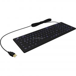 Keysonic Kompakt Hygiene-Industrietastatur KSK-6031INEL-B