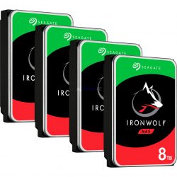 Seagate IronWolf NAS 8 TB CMR 4x