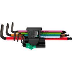 Wera 950/7 Hex-Plus Multicolour Magnet 1 Winkelschlüsselsatz